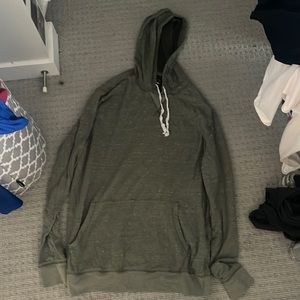 Green Fleece Sweatshirt